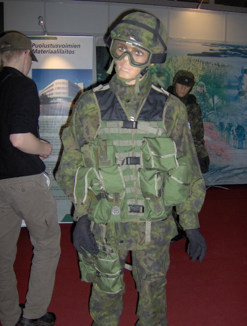 Finnish digital camouflage uniform